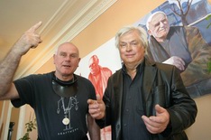 Klaus Rinke und Bernd Schottdorf in Wien